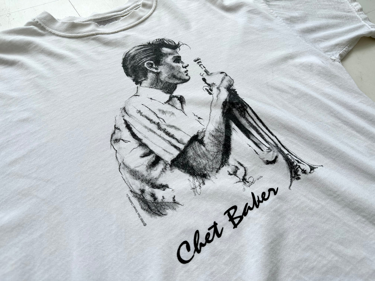 90s Vintage Chet Baker T-Shirt L – NO BURCANCY