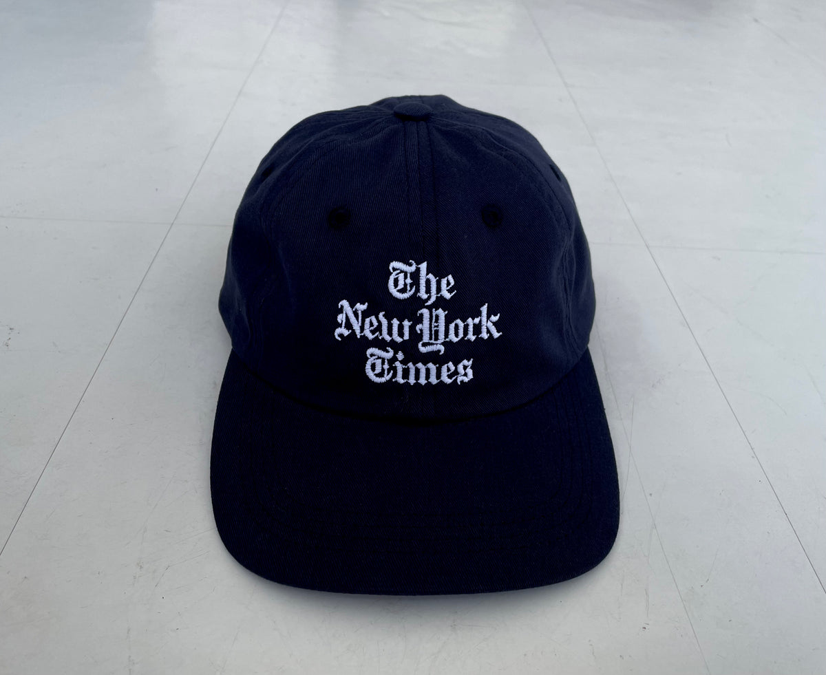 New The NewYork Times 6 Panel Cap Navy