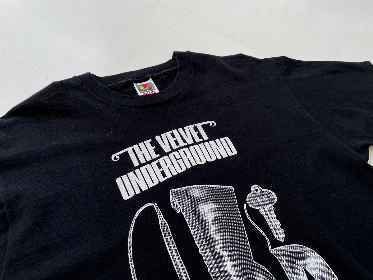 90s Vintage The Velvet UnderGround T-shirt L Black – NO BURCANCY