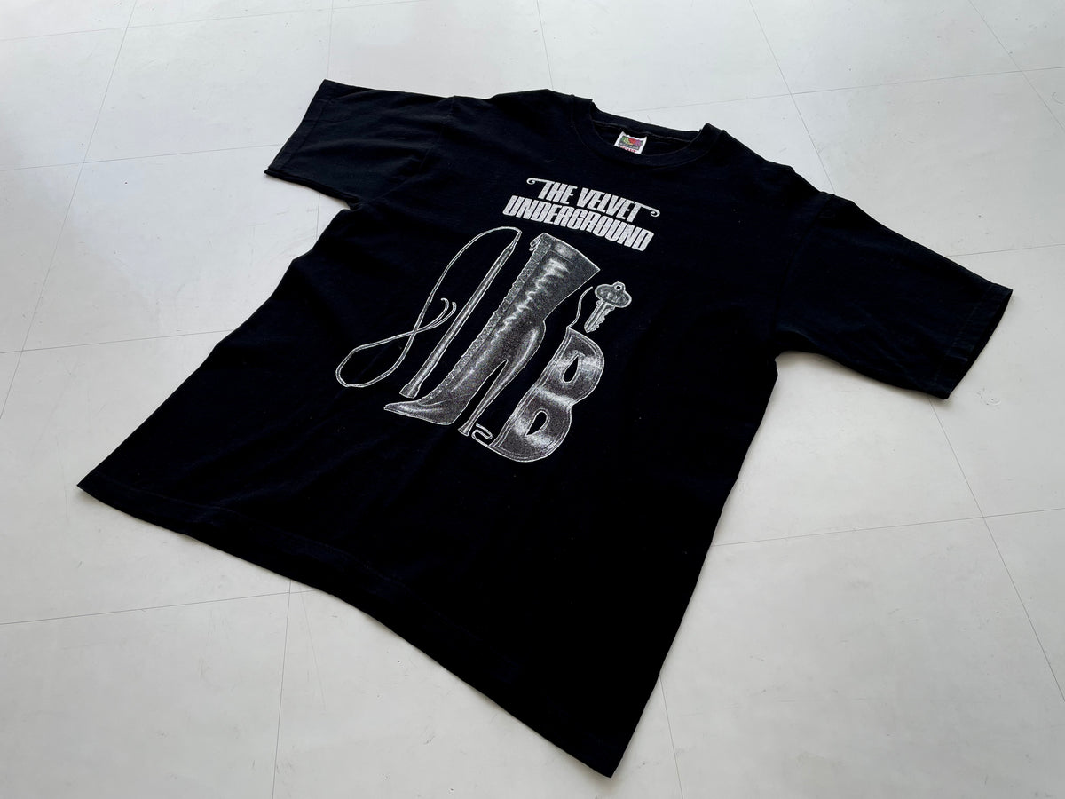 90s Vintage The Velvet UnderGround T-shirt L Black – NO