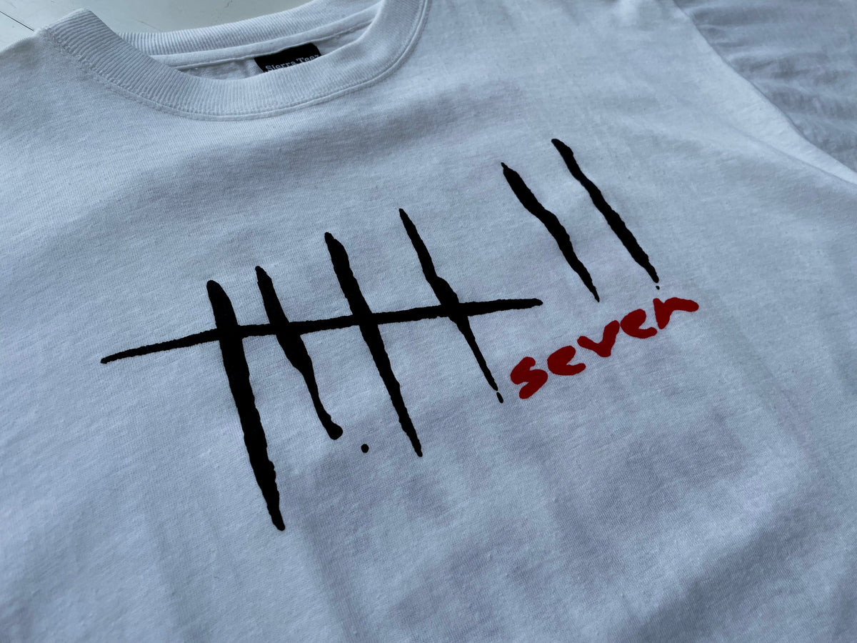 90s Vintage Se7en Seven Deadly Sins T-shirt XL White – NO BURCANCY