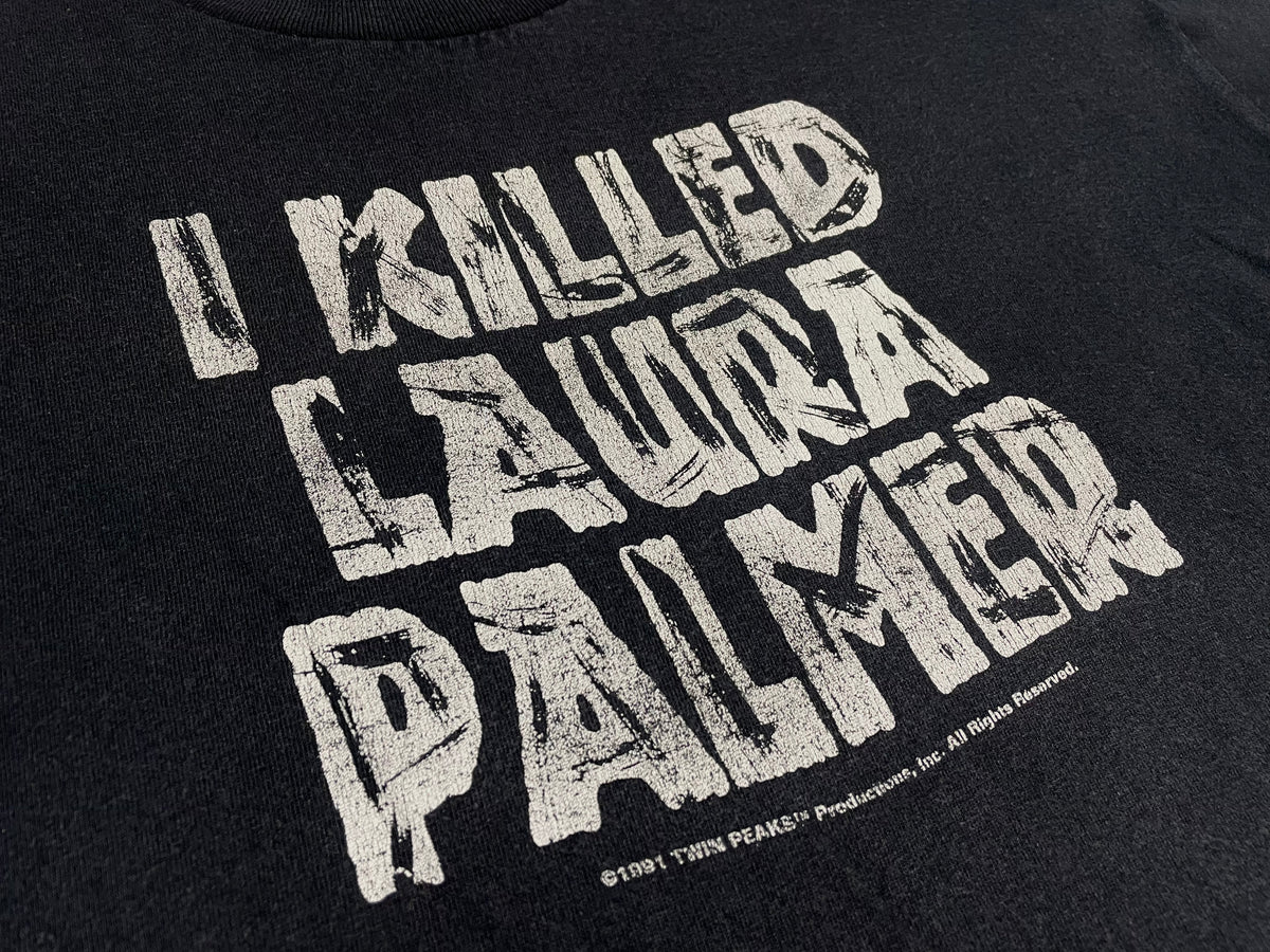 90s vintage TwinPeaks “I killed Laura palmer” XL – NO BURCANCY