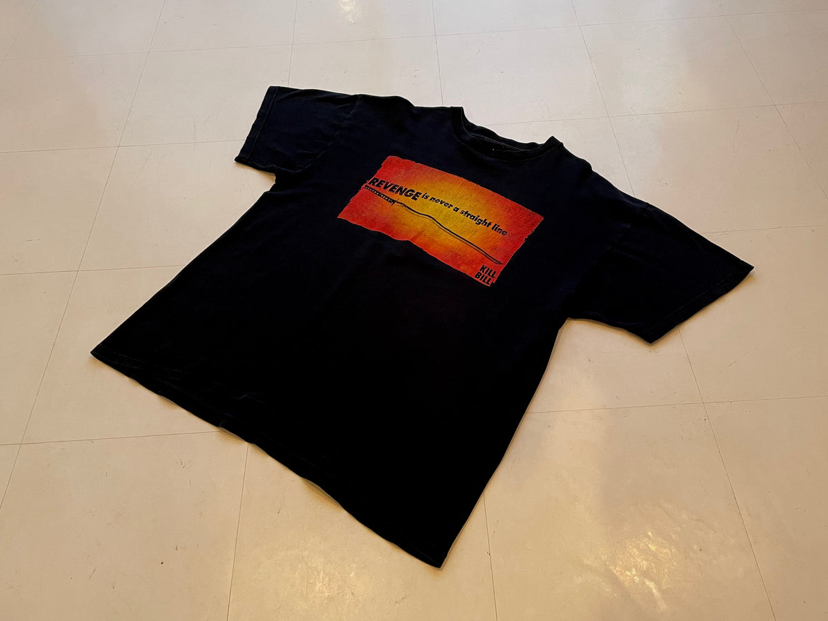 Vintage KILL BILL “Revenge”T-shirt XL Black – NO BURCANCY