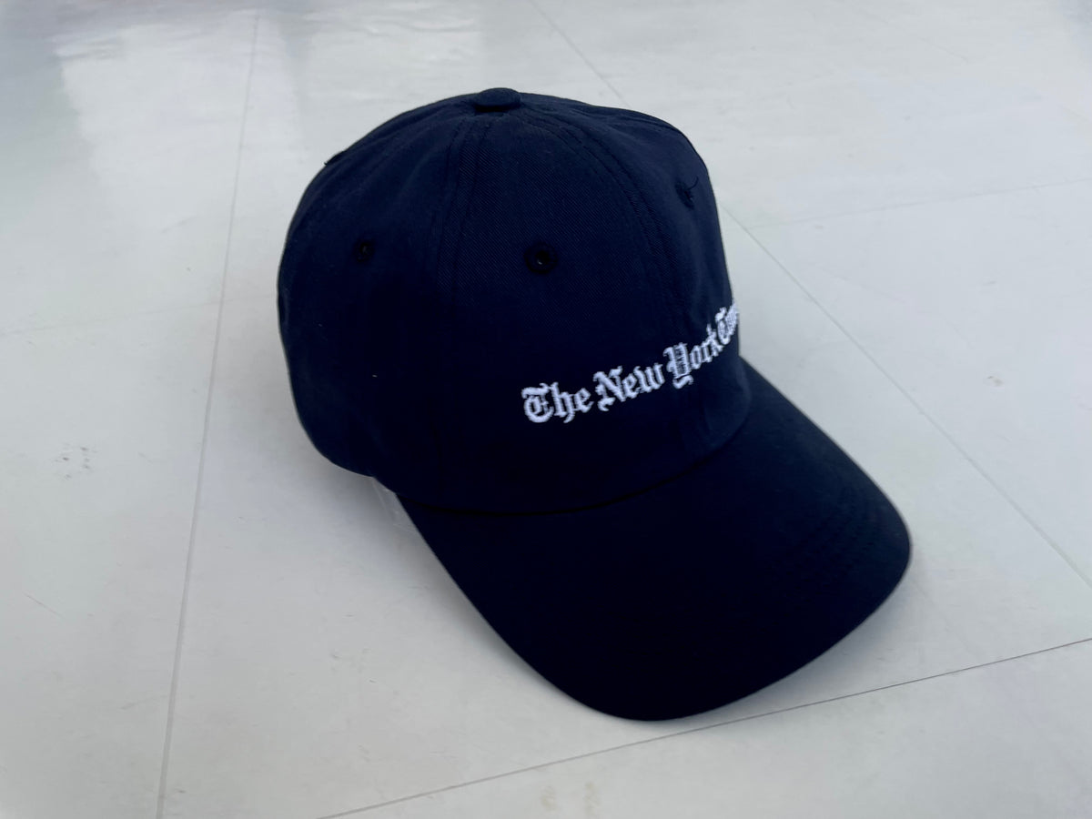 New The NewYork Times 6 Panel Cap Navy