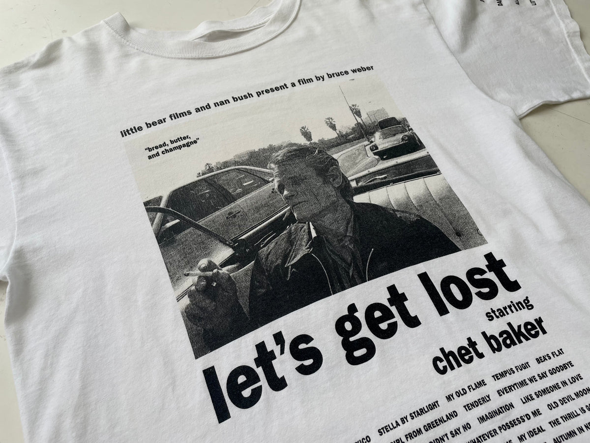 Vintage BRUCE WEBER “Let's get lost”T-shirt White – NO ...