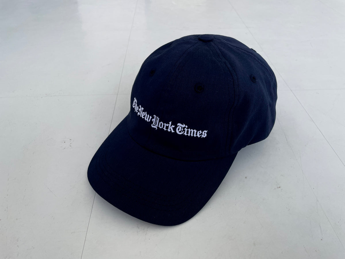 New The NewYork Times 6 Panel Cap Navy