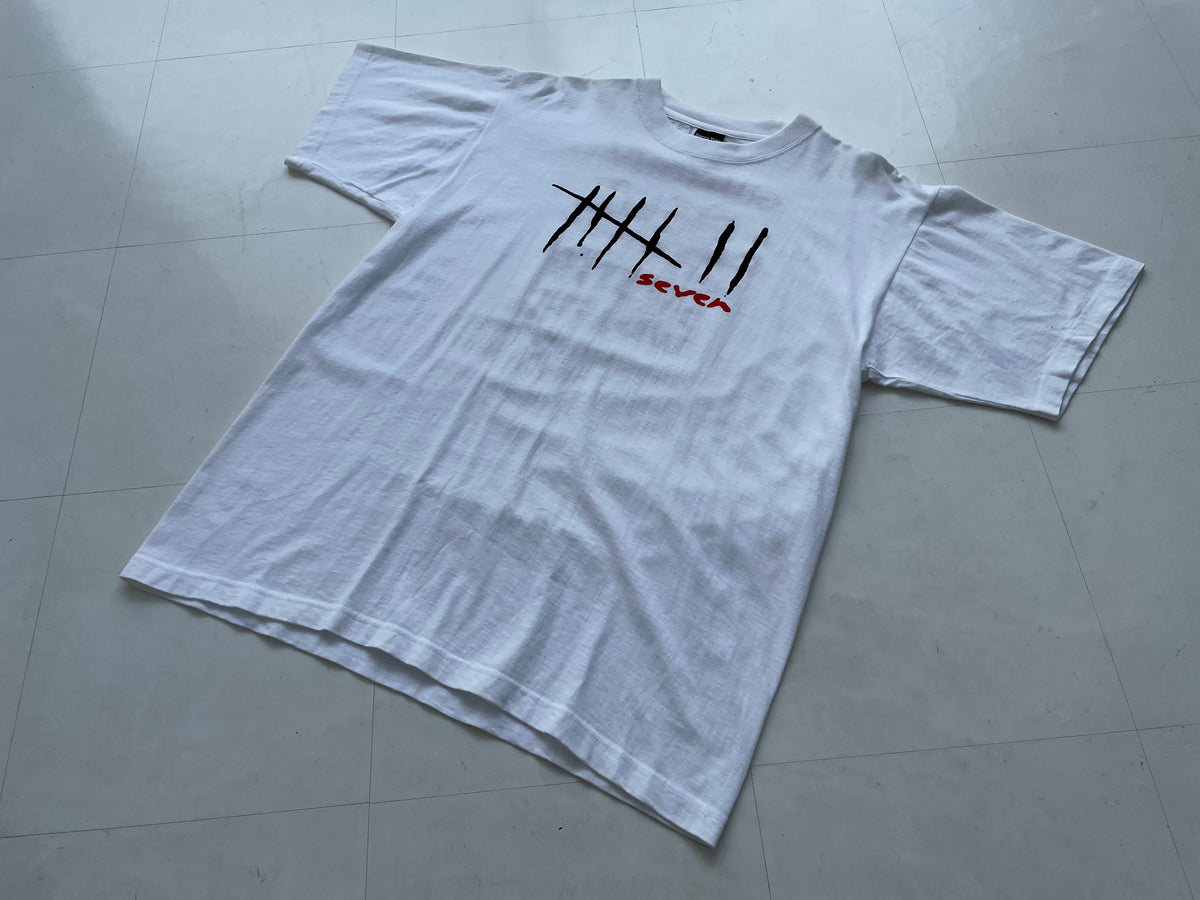 90s Vintage Se7en Seven Deadly Sins T-shirt XL White – NO BURCANCY
