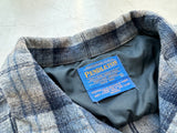 90s Pendleton ShadowPlaid Board Shirt L Blue