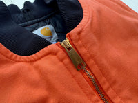 Carhartt Canvas Duck Vest L Orange