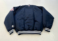 STARTER MLB NY YANKEES Varsity Jacket L Navy