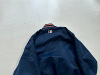 Detroit Tigers Nylon Varsity Jacket L Navy