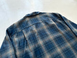 90s Pendleton ShadowPlaid Board Shirt XL Navy