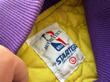 Los Angeles Lakers Nylon Varsity Jacket L Purple