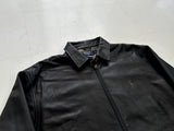 90s Polo Ralph Lauren Leather SwingTop Jacket L Black