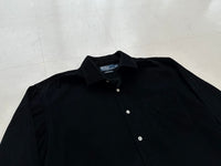 90s Polo Ralph Lauren Corduroy L/S Shirt XL Black