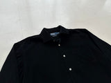 90s Polo Ralph Lauren Corduroy L/S Shirt XL Black