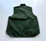 Carhartt Canvas Duck Vest L ForestGreen