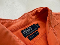 90s Polo RalphLauren L/S Shirt L Hermes Orange