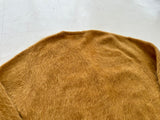 60s cepner Mohair Cardigan M GoldenBrown