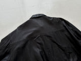 90s Polo Ralph Lauren Leather SwingTop Jacket M Black