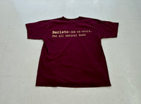 Vintage Haagen Dazs Logo T-shirt L Burgundy