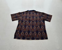 90s Polo RalphLauren Big Paisley Polo Shirt XXL