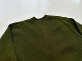 60s CAMPUS Mohair Cardigan L IvyGreen