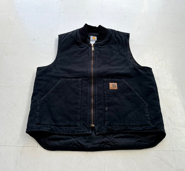 Carhartt Duck Canvas Vest XL Black