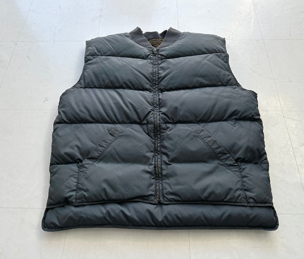 80s Eddie Bauer Puffer Vest L Gray