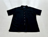 90s Polo Ralph Lauren CALDWELL Loop Shirt XL Black