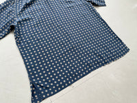 90s Polo Ralph Lauren Polka Dot Silk Loop Shirt L Skyblue