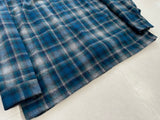 90s Pendleton Shadow Plaid Board Shirt XL Navy Blue