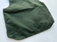 Carhartt Canvas Duck Vest L ForestGreen