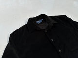 90s Polo Ralph Lauren MARLOWE Corduroy L/S Shirt XL Black