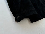 90s Polo Ralph Lauren Suede Leather Jacket XL Black