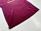 Vintage Haagen Dazs Logo T-shirt L Burgundy