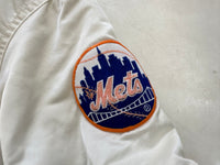 STARTER MLB NY Mets Varsity Jacket L White