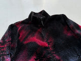 90s Black Mountain Aurora Fleece Jacket M Black