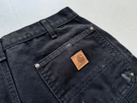 Carhartt Double Knee Pants 34x34 Black N9