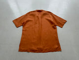 90s Polo Ralph Lauren CALDWELL Loop Shirt L HermesOrange