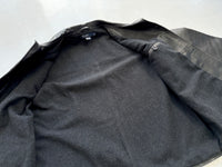 90s Polo Ralph Lauren Leather CarCoat XL Black