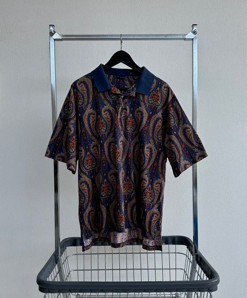 90s Polo RalphLauren Big Paisley Polo Shirt XL – NO BURCANCY