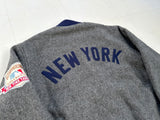 COOPERSTOWN COLLECTION MLB NY YANKEES Varsity Jacket L Gray