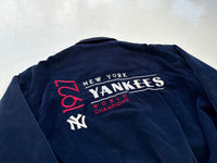 STARTER MLB NY YANKEES Corduroy Varsity Jacket Navy