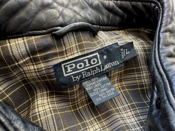Polo 90s vintage leather swing jacketお値下げは可能でしょうか❓