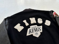 CHALK LINE Los Angeles KINGS Varsity Jacket L Black