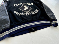 GENUINE MERCHANDISE CHICAGO WHITE SOX Varsity Jacket Black