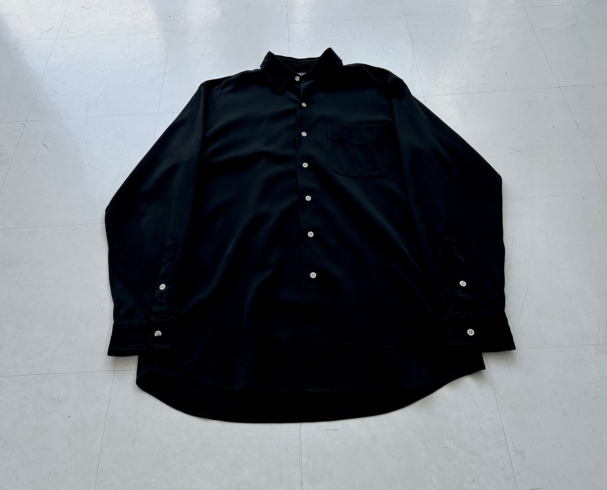 90s Polo Ralph Lauren MARLOWE L/S Shirt M Black – NO BURCANCY