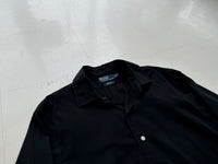 90s Polo RalphLauren Bradford L/S Shirt XL Black