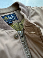 80s Derby Of San Francisco Derby Jacket M LightBrown